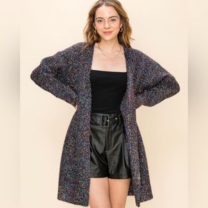 Metallic Cardigan in Medium